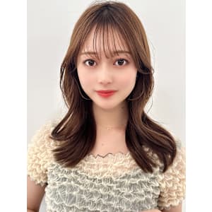 【La fith】ショコラベージュ×シースルーバング - La fith hair chrome 大宮店【ラフィス ヘアー クロム】【ラフィスヘアー クロム オオミヤテン】掲載中