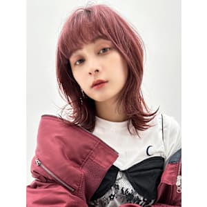 【La fith】レッドカシス×ウルフ - La fith hair chrome 大宮店【ラフィス ヘアー クロム】【ラフィスヘアー クロム オオミヤテン】掲載中