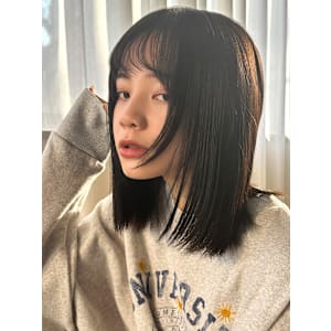 【La fith】タッセルボブ×シアーブラック - La fith hair chrome 大宮店【ラフィス ヘアー クロム】【ラフィスヘアー クロム オオミヤテン】掲載中