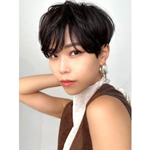 【La fith】マッシュショート×黒髪 - La fith hair chrome 大宮店【ラフィス ヘアー クロム】【ラフィスヘアー クロム オオミヤテン】掲載中