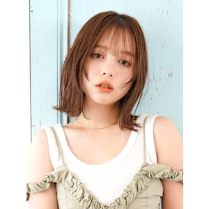 【La fith】外ハネミディ×レイヤー - La fith hair chrome 大宮店【ラフィス ヘアー クロム】【ラフィスヘアー クロム オオミヤテン】掲載中