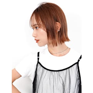 【La fith】タッセルボブ×シアーオレンジ