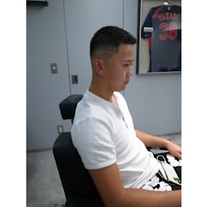 バーバーショートクロップ/渋谷