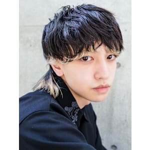 ブロンドインナーカラー×ウルフ - La fith hair chrome 大宮店【ラフィス ヘアー クロム】【ラフィスヘアー クロム オオミヤテン】掲載中