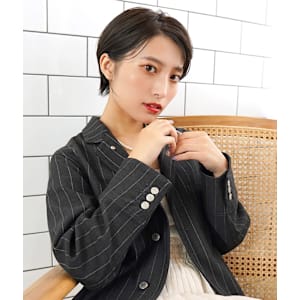 【La fith】丸みショート×アッシュブラック - La fith hair chrome 大宮店【ラフィス ヘアー クロム】【ラフィスヘアー クロム オオミヤテン】掲載中