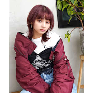 【La fith】レッドカシス×ウルフ - La fith hair chrome 大宮店【ラフィス ヘアー クロム】【ラフィスヘアー クロム オオミヤテン】掲載中