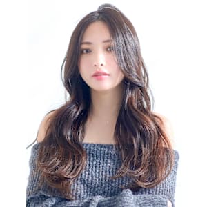 ゆるふわヘア×髪質改善×カーテンバング