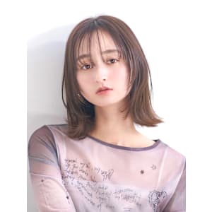 外ハネボブ×ショコラブラウン