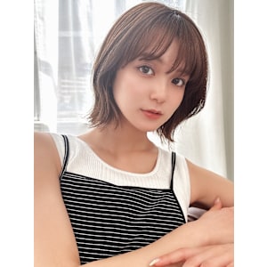 結べるボブ×シースルーバング