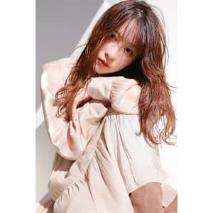 シースルーバング×ロング