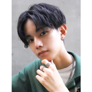 コンマバング×メンズ刈り上げツーブロックマッシュ - loe treatment salon 博多店【ロエ】【ロエ トリートメント サロン ハカタテン】掲載中