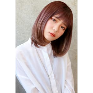 ピンクブラウン×ボブスタイル - loe treatment salon 博多店【ロエ】【ロエ トリートメント サロン ハカタテン】掲載中