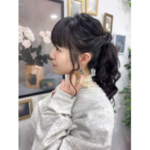 きれいめポニーテール