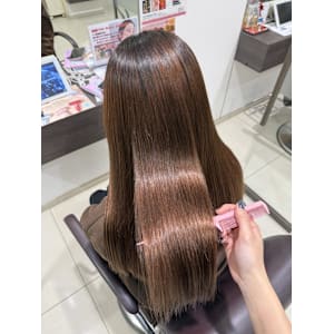 縮毛矯正×髪質改善