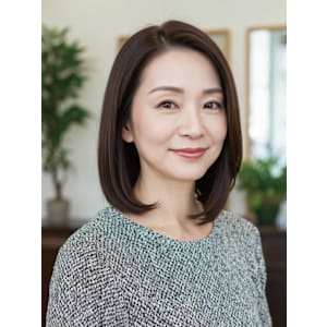 50-60代にオススメ★ストレートボブ