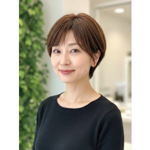 30-40代にオススメ★大人可愛いマッシュショート