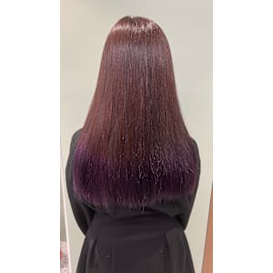 エンドカラーロングスタイル