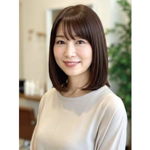 40-50代にオススメ★艶さらストレートボブ
