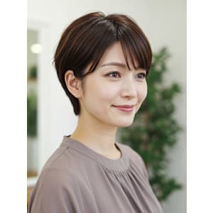 30-40代にオススメ★ふんわりひし形ショート - ダメージレスサロン I・STYLE 戸坂店【アイスタイル】掲載中