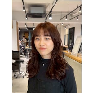 パーマスタイル　武井【イルミナカラー/髪質改善/縮毛矯正】 - acala【アカラ】【アカラ】掲載中