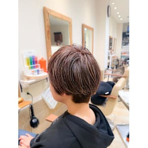 白髪ぼかし細めハイライト30代40代50代【藤沢　藤沢駅】