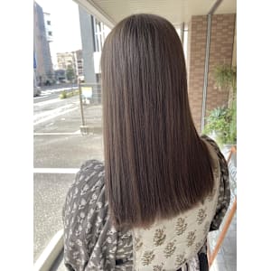 明るめやわらかベージュ - 半個室 rire hair 箱崎店【ハンコシツリールヘアーハコザキテン】掲載中