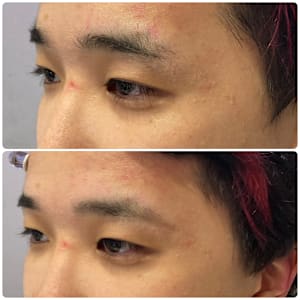 ソフトアーチ眉毛【高田馬場　眉毛Wax出来るヘアサロン】