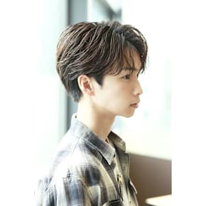 メンズシースルーセンターパート