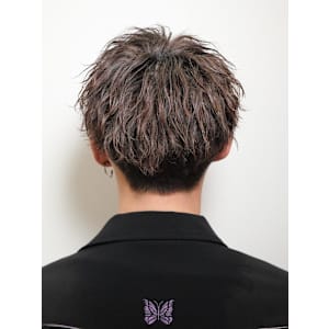 【波巻きパーマ】ニードルマッシュ