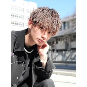 【波巻きパーマ】ニードルマッシュ