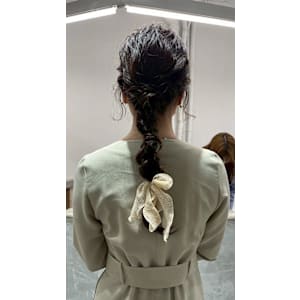 ヘアアレンジ/およばれセット/結婚式