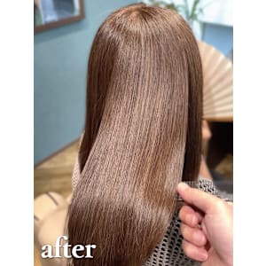高濃度水素ケアカラー＋オーダーメイド髪質改善トリートメント