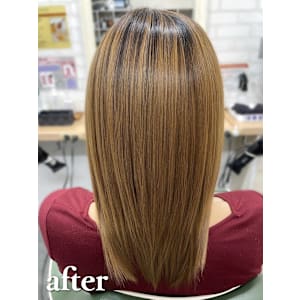 【ダメージレス縮毛矯正】 ［髪質整形］美髪ストレート