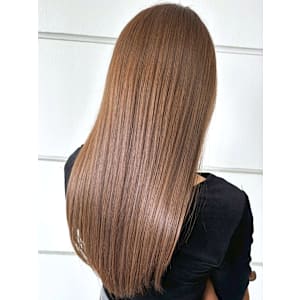 ミルクティーベージュ ロングヘア 艶カラー 髪質改善カラー - 髪質改善 SEPT. 天神大名【カミシツカイゼン セプト テンジンダイミョウ】掲載中