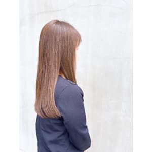 サラツヤロング×カーキベージュ - branch hair【ブランチヘアー】掲載中