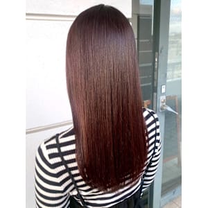 艶髪ブラウンカラー ダメージレスカラー 髪質改善 20代 - 髪質改善 SEPT. 天神大名【カミシツカイゼン セプト テンジンダイミョウ】掲載中