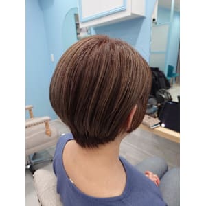 お手入れ簡単ショートカット