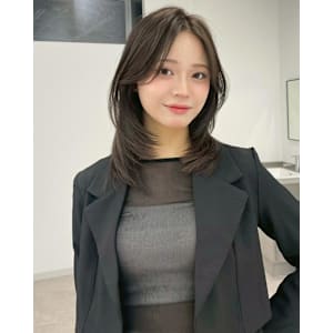 20代30代髪質改善トリートメントモカベージュナチュラル