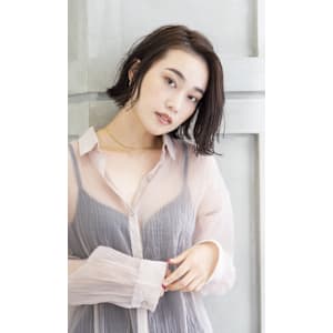 【Totia本通】波巻き大人ボブ×ショコラブラウン