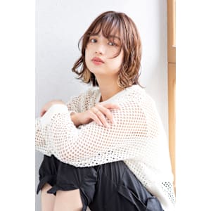 【Totia本通】外ハネボブ×ヘーゼルベージュ