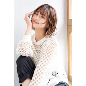 【Totia本通】外ハネボブ×ヘーゼルベージュ