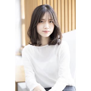 【Totia本通】くびれミディアム×アッシュオリーブ