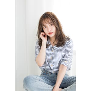 【Totia本通】くすみカラー×ゆるふわカール