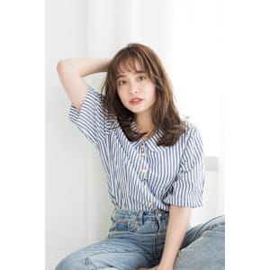 【Totia本通】くすみカラー×ゆるふわカール