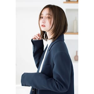 【Totia本通】鎖骨ミディアム×ニュアンスカラー