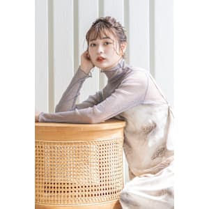 【Totia本通】抜け感ヘア×ルーズアップ