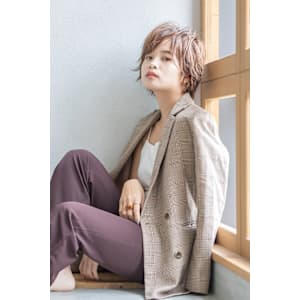 【Totia本通】大人スパイキーショート×カーキアッシ