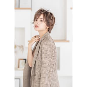 【Totia本通】大人スパイキーショート×カーキアッシ