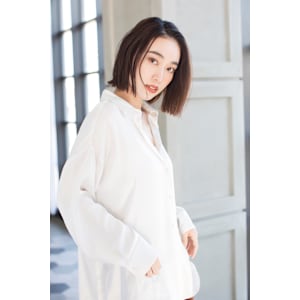 【Totia本通】切りっぱなしボブ×ココアブラウン