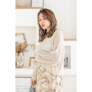 【Totia本通】抜け感ヘア×シークレットハイライト